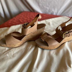 Franco Sarto wedge sandals Chaz style